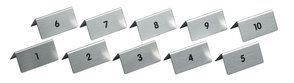 Настольная табличка ( набор 1-5) для нумерации столов