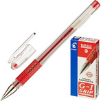 Ручка гелевая Pilot BL-G1 Grip, красная