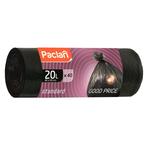 Мешки для мусора Paclan STANDART 20л. 7,3 мкм 45х56см, 40шт./рул., HDPE (ПНД) (чер.)