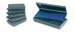 Штемпельная подушка настольная 70х110 мм Micro 2, синяя
