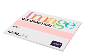 Бумага цветная Image Coloraction, А4, 80гр, 50 л, розовый