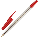 Ручка шариковая Attache Corvet красная, 0,7мм