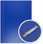 Папка 2 кольца диаметром 16 мм, DOLCE COSTO Эконом, А4, синяя, D00305-BL