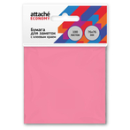 Стикеры Attache Economy с клеев.краем 76x76 мм 100 лист неоновый розовый