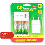 Зарядное устройство GP 270AAHC/CPBA-2CR4 4 слота в компл. 4 акк. 2700mAh